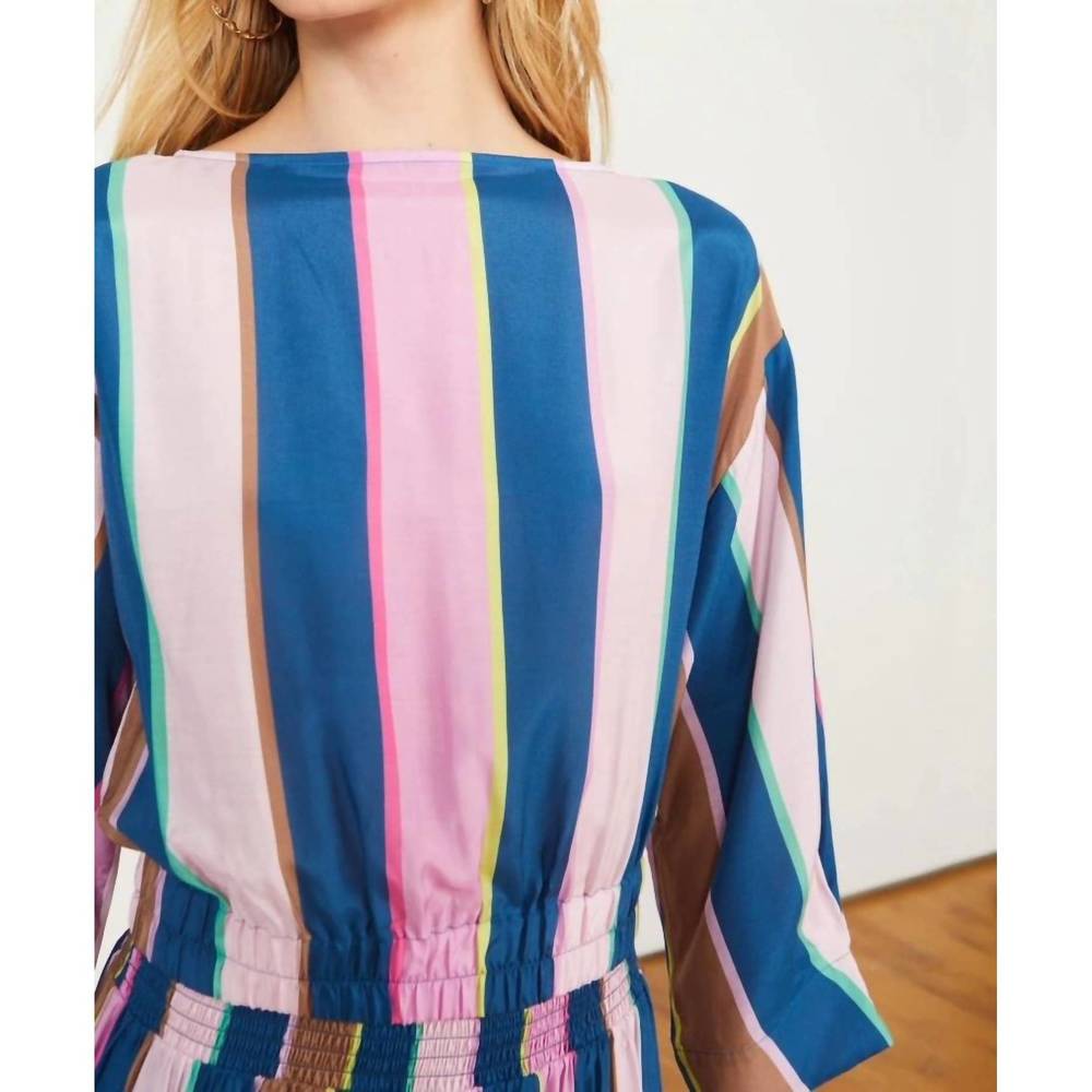 NEW CABALLERO remi cabana stripe top in cabana stripe - Picture 3 of 4